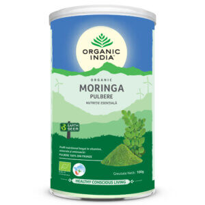 Moringa pudră, 100g, Organic India
