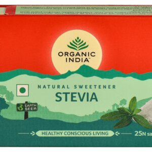 Stevia naturală, 25 plicuri, Organic India
