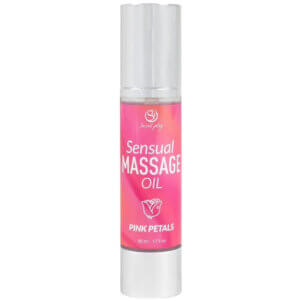 Ulei de masaj Sensual Massage Oil, Pink Petals, 50 ml, SecretPlay