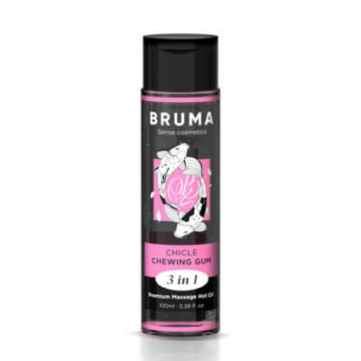 Ulei de masaj, Chewing Gum, 3 în 1, 100 ml, BRUMA
