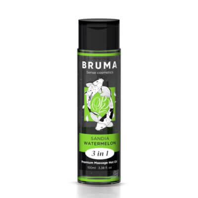 Ulei de masaj, Watermelon, 3 în 1, 100 ml, BRUMA