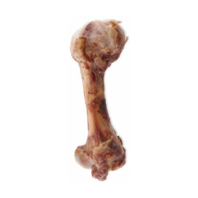 Recompensa pentru câini Adult, 4PET, Os cu șuncă, Talie Medie, 150-250g
