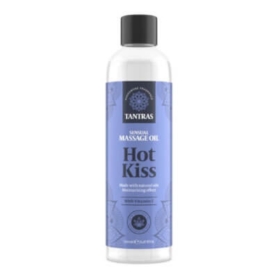 Ulei de masaj Hot Kiss, aromă de lămâie, pin și trandafir, 150 ml, Tantras