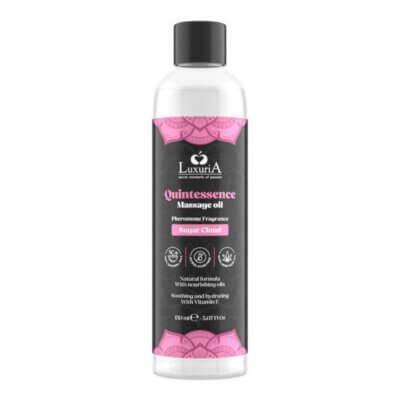 Ulei de masaj Quintessence Sugar Cloud, 150 ml, Luxuria