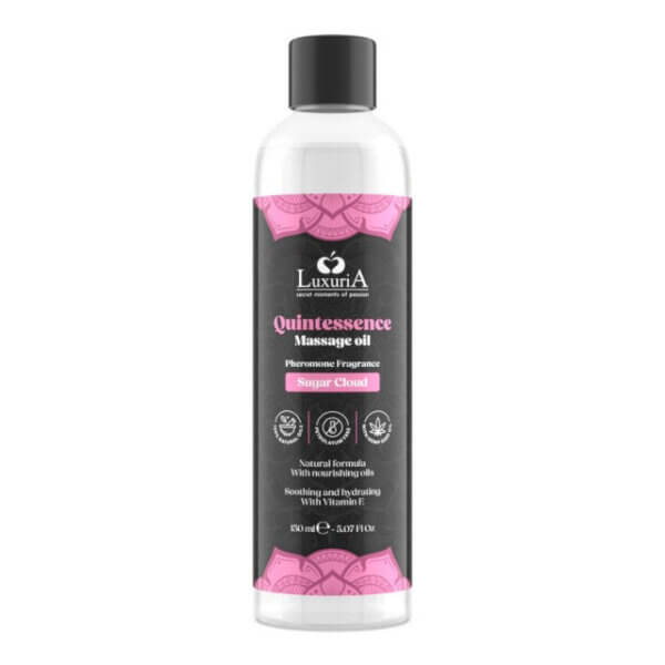 Ulei de masaj Quintessence Sugar Cloud, 150 ml, Luxuria