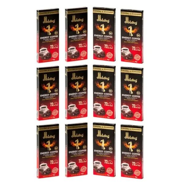 Set 12 Energy Coffee, 10 g, Diblong