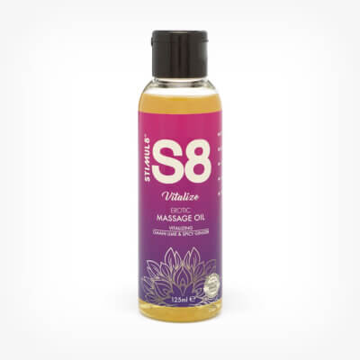 Ulei de masaj S8 Omani Lime & Spiced Ginger, 125 ml, Stimul 8