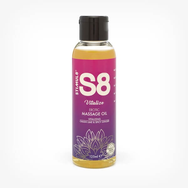 Ulei de masaj S8 Omani Lime & Spiced Ginger, 125 ml, Stimul 8