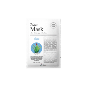 Mască șervețel cu aloe vera 7Days Mask, 20 g, Ariul