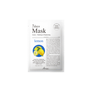 Mască șervețel cu Lămâie 7Days Mask, 20 g, Ariul