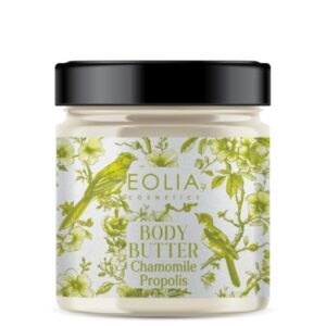 Unt natural de corp cu mușețel și propolis, 200 g, Eolia Cosmetics