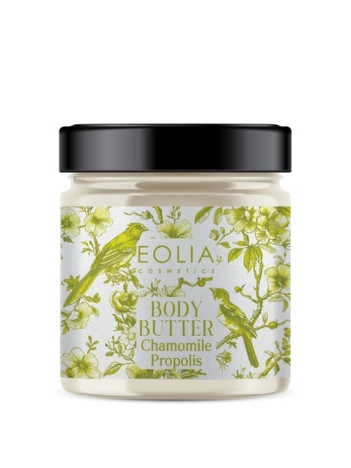Unt natural de corp cu mușețel și propolis, 200 g, Eolia Cosmetics