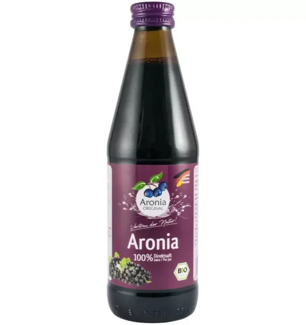 Suc BIO pur de aronia 100%, 330ml, Aronia Original