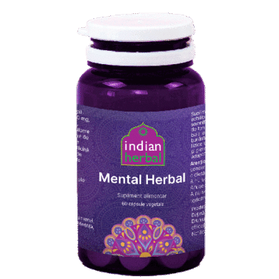 Mental Herbal, 60 capsule, Indian Herbal