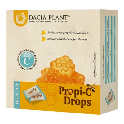Propi-C Drops, 20 dropsuri, Dacia Plant