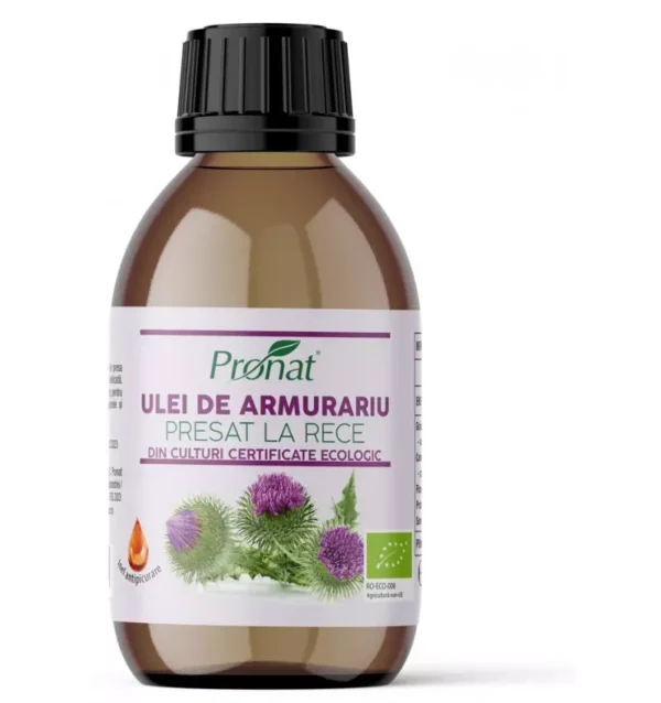 Ulei bio de armurariu, presat la rece, 100ml, Pronat