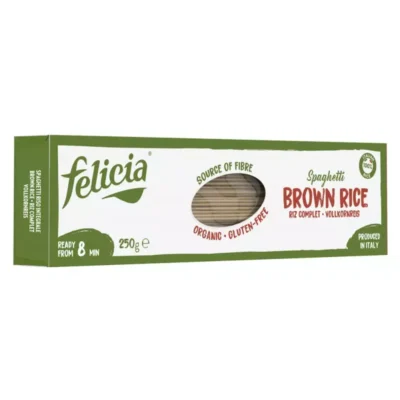 Spaghetti Bio din orez integral, 250g, Felicia