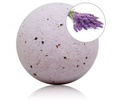 Bombă efervescentă de baie cu lavandă, 140 g, Laboratorio SyS