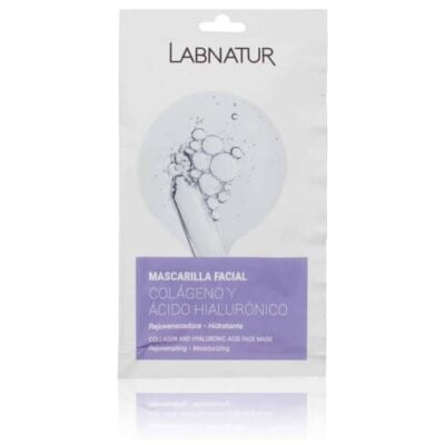 Mască Facială cu Colagen și Acid Hialuronic, 15 ml, LabNatur