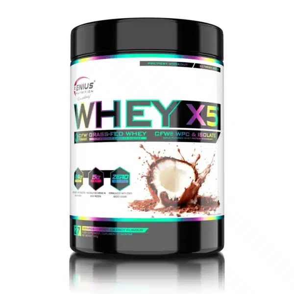 Pudră proteică WHEY-X5®, Genius Nutrition
