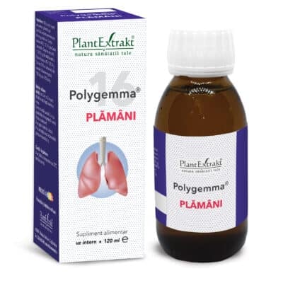 Polygemma 16 Plămâni, 120 ml, Plant Extrakt