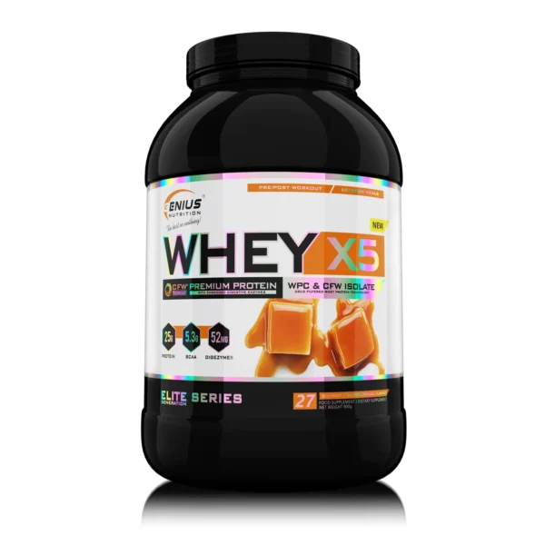 Pudră proteică WHEY-X5®, Genius Nutrition
