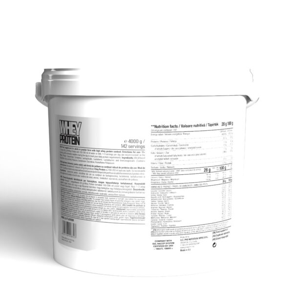 Whey Protein Vanilie 4000g, Pro Nutrition