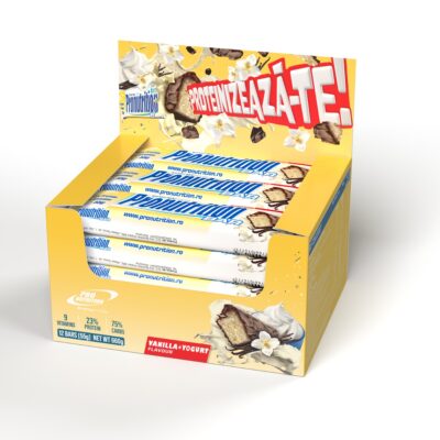 Pronutrition Bar Vanilie 12 bucati x 55g