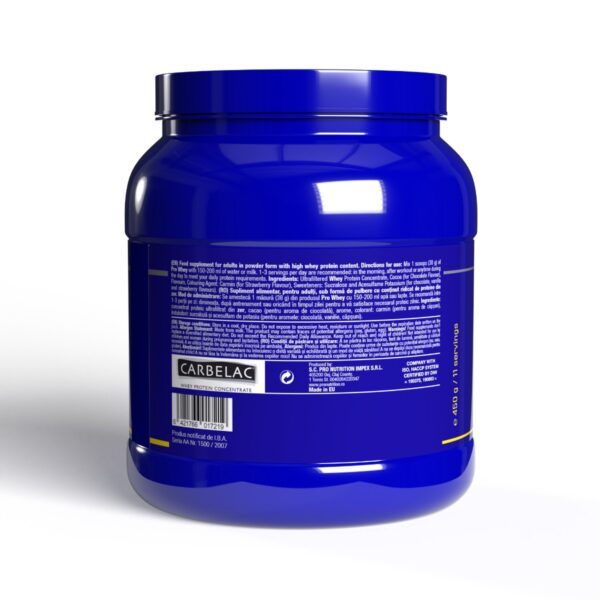 Pro Whey Ciocolata 450g, Pro Nutrition