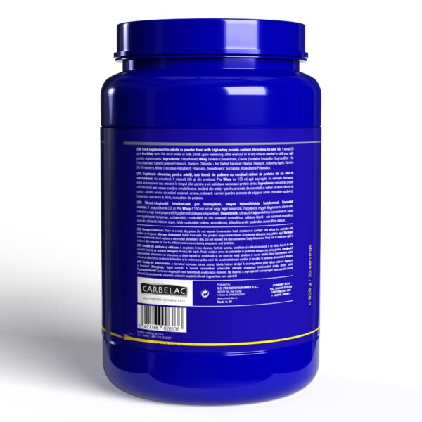 Pro Whey Capsuni 900g, Pro Nutrition
