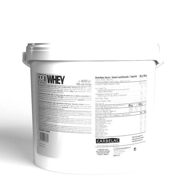 Pro Whey Capsuni 4000g, Pro Nutrition
