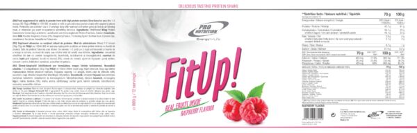 FitUp! Zmeura 900g, Pro Nutrition