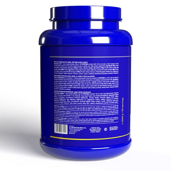 10 Proteins Ciocolata alune 2000g, Pro Nutrition