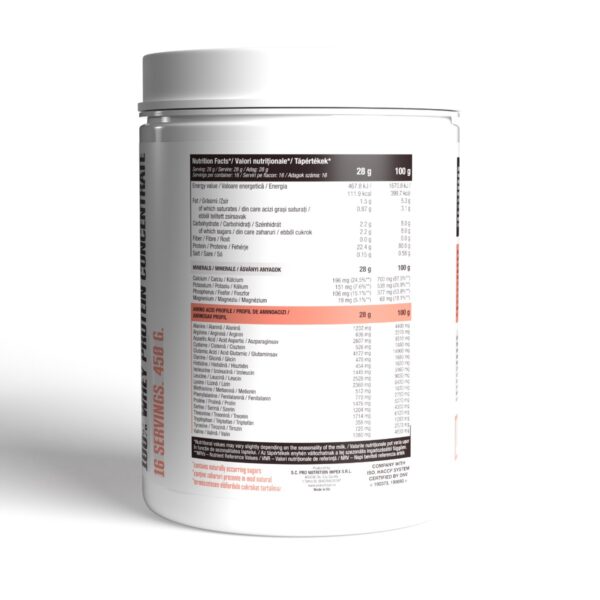 Whey Protein Natur 450g, Pro Nutrition