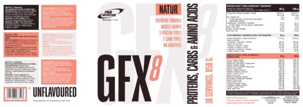 GFX-8 Natur 850g, Pro Nutrition
