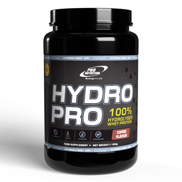 Hydro Pro - zer hidrolizat +86% proteine Cafea 900g, Pro Nutrition