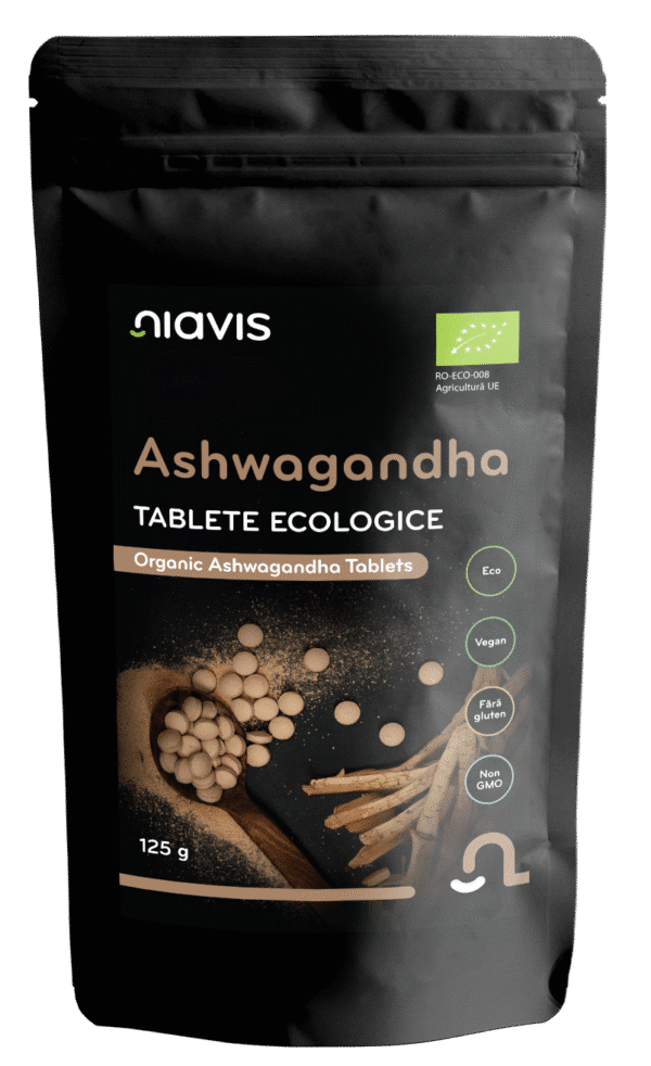 Ashwagandha Tablete Ecologice/BIO 125 g, Niavis