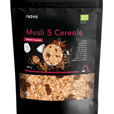 Müsli 5 Cereale Ecologic, 250 g, Niavis