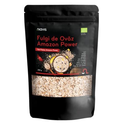 6426284004048 Fulgi de Ovăz Amazon Power Ecologici/BIO 250 g – Niavis