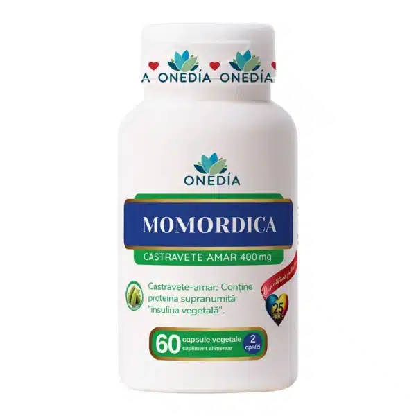 Momordica Castravete Amar 400 mg, 60 capsule, Onedia