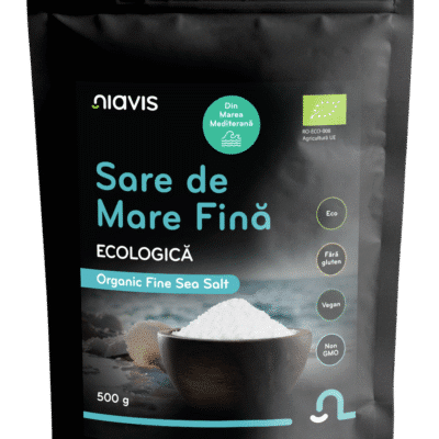 Sare de Mare Fină Ecologică/BIO 500 g, Niavis