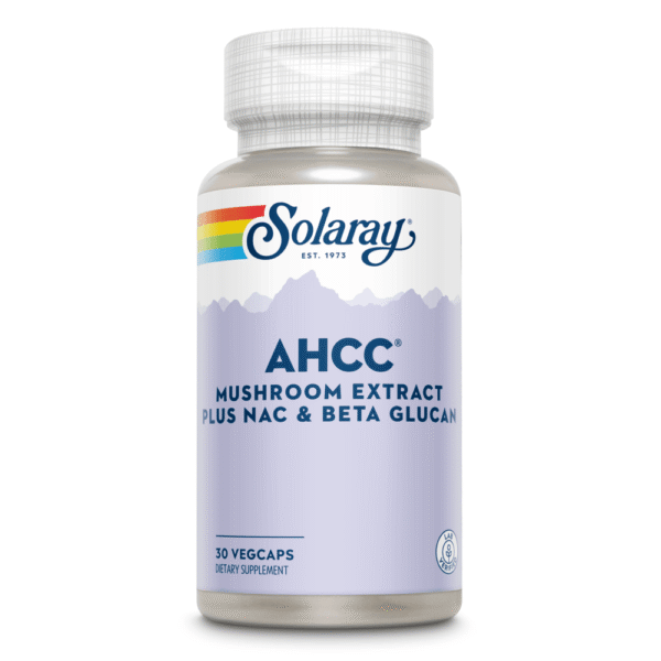 AHCC plus NAC și BetaGlucan, 30 capsule, Solaray, Secom