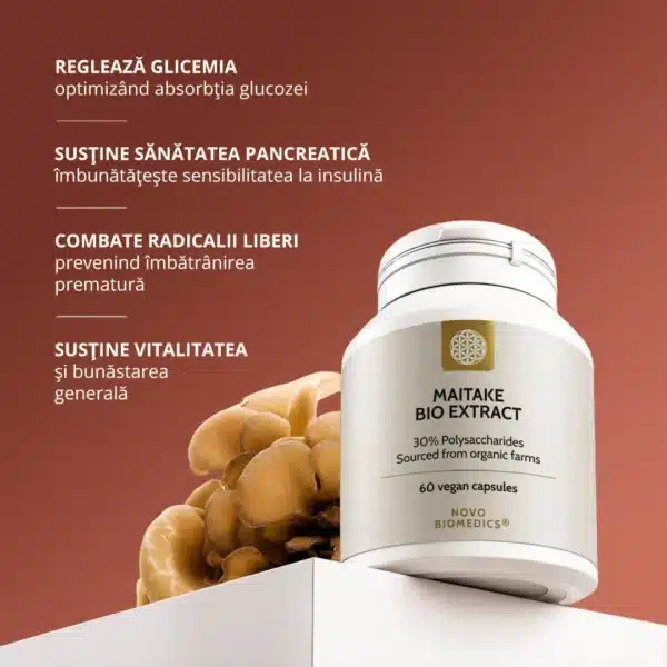 Maitake Bio Extract, 60 capsule vegetale