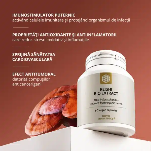 Reishi Bio Extract, 60 capsule vegetale