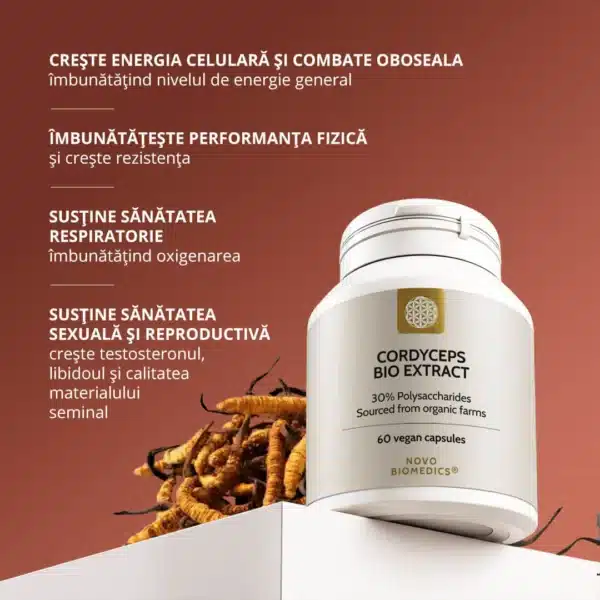 Cordyceps Bio Extract, 60 capsule vegetale