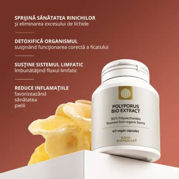 Polyporus Bio Extract, 60 capsule vegetale