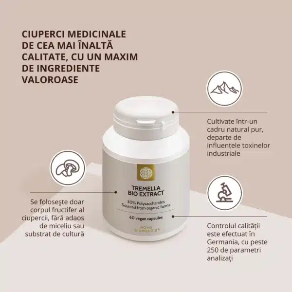 Tremella Bio Extract, 60 capsule vegetale