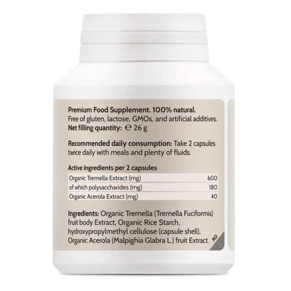 Tremella Bio Extract, 60 capsule vegetale