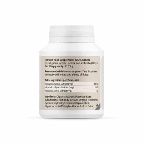 Agaricus Bio Extract, 60 capsule vegetale