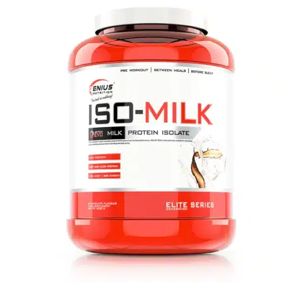 Pudră proteică ISO-MILK, 2000g, Genius Nutrition